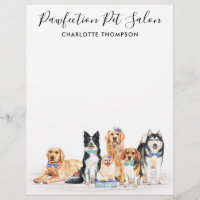 Adorable Dogs Pet Sitter Dog Groomer Business