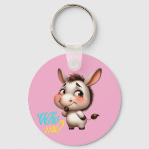 Adorable Donkey for Christmas 2024 - Perfect Gift Key Ring