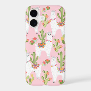 Adorable Dressed Up Llamas and Cactus