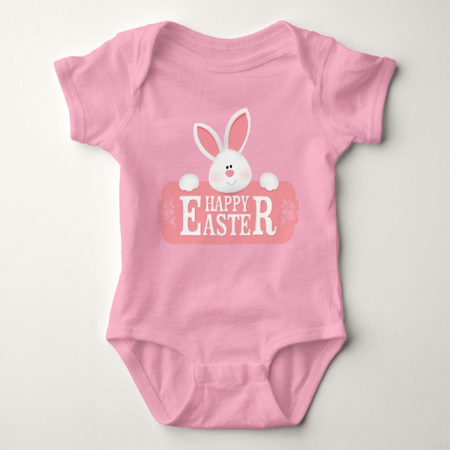 Adorable Easter Baby Outfits – Cute & Comfy 🐰🥚 Baby Bodysuit (Front)