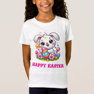 Adorable Easter Bunny T-Shirt  For Kids