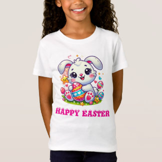 Adorable Easter Bunny T-Shirt  For Kids