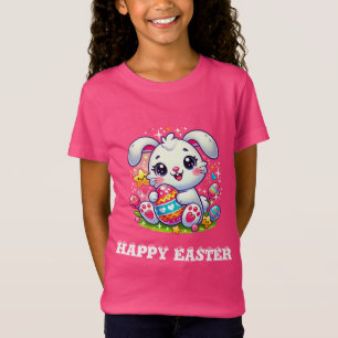 Adorable Easter Bunny T-Shirt  For Kids
