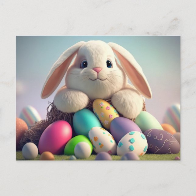 Adorable Easter Postcard (Front)