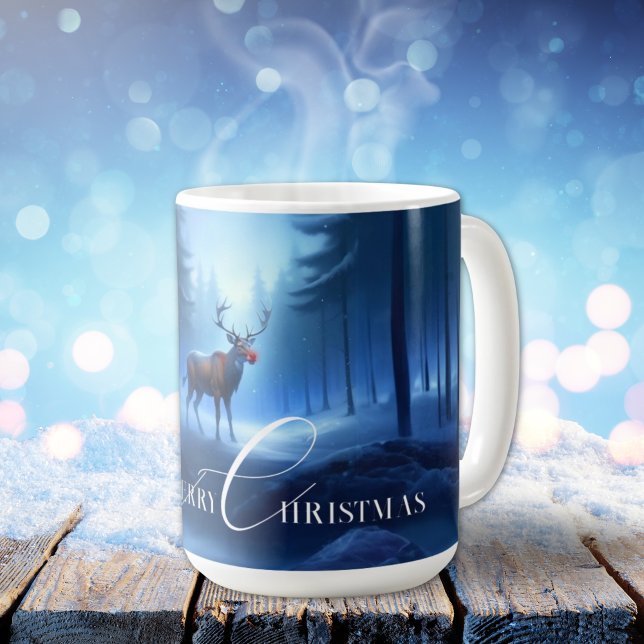  Adorable Editable Winter Wonderland Christmas Coffee Mug (Creator Uploaded)