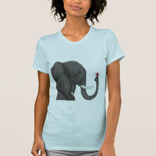 Adorable Elephant and Cute Ladybug T-Shirt