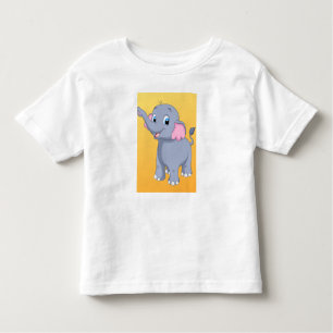 "Adorable Elephant Charm: Toddler Tee" Toddler T-Shirt