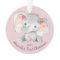 Adorable Elephant Girls First Christmas Ornament