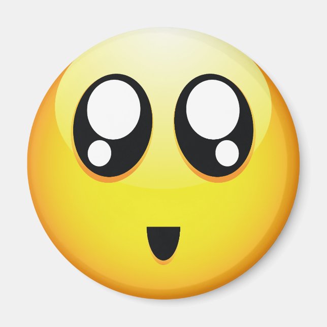 Adorable Emoticons Magnet (Front)