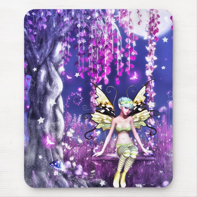 Adorable Fairy Mouse Pad (Front)