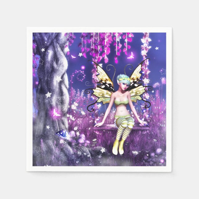 Adorable Fairy Napkin (Front)