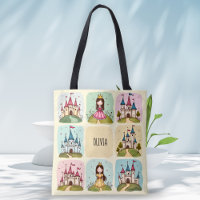 Adorable Fairy Tale Castle & Princess Doodles