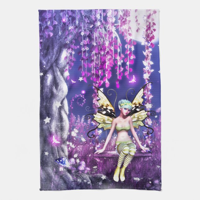 Adorable Fairy Tea Towel (Vertical)