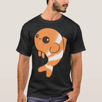 Adorable fish cartoon hand draw T-Shirt