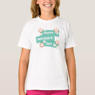 Adorable Floral Happy Mother's Day   Shirt