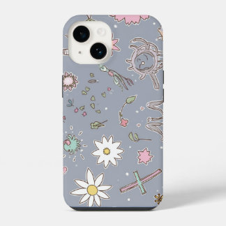 adorable floral pattern iPhone case