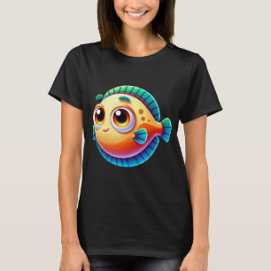 Adorable Flounder Fish T-Shirt