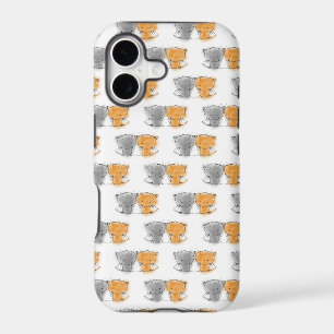 Adorable Fluffy Kittens Illustration Cat Art