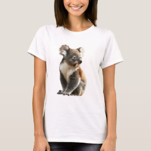Adorable Fluffy Koala Illustration T-Shirt