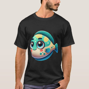 Adorable Fluke Fish T-Shirt