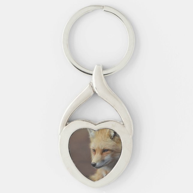 Adorable Fox Key Ring (Front)