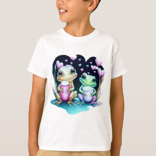 Adorable Frogs Celebrating Love T-Shirt