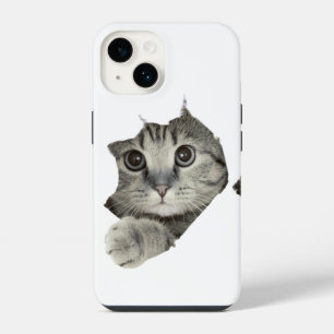 Adorable Funny Cat iPhone Case