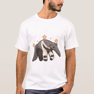 Adorable gaint anteater with stars T-Shirt