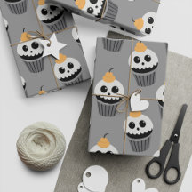 Adorable Ghost Face Cupcakes For Halloween Gifts