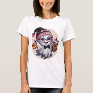 Adorable Ghost Halloween T-Shirt