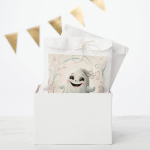 Adorable Ghostly Friend Halloween Design Favour Bags