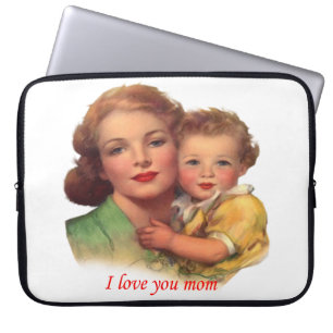 Adorable Gift for Mother's Day Laptop Sleeve