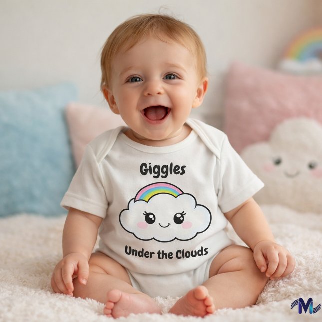 Adorable 'Giggles Under the Clouds' Bodysuit  (Creator Uploaded)