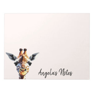 Adorable Giraffe Notepad