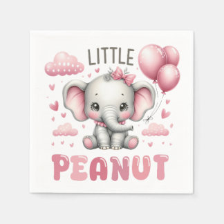 Adorable Girl Little Peanut Napkin