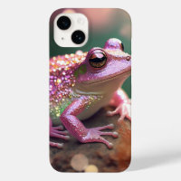 Adorable Glamourous Frog With Sparkles