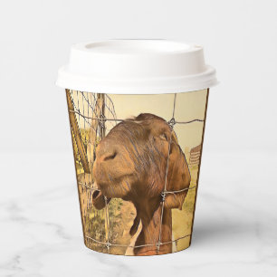 Adorable Goat - Paper Cup
