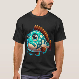 Adorable Goliath Grouper Fish T-Shirt