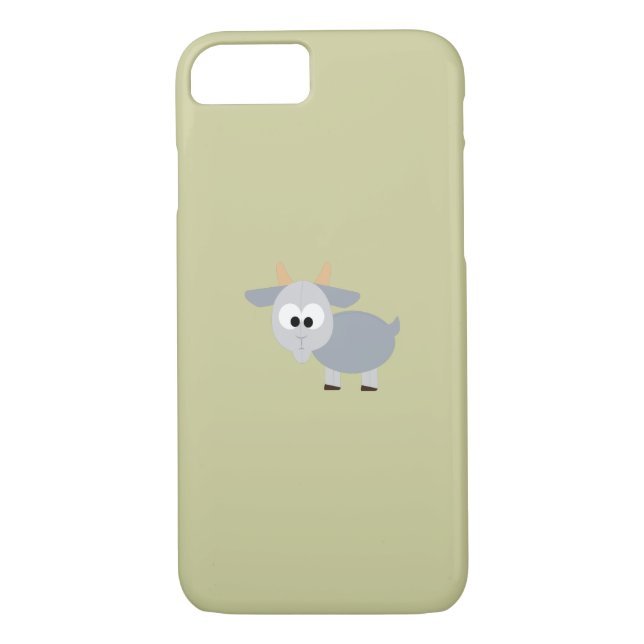 Adorable grey goat Case-Mate iPhone case (Back)