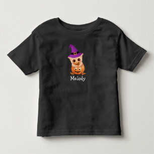 Adorable Halloween Baby Owl Toddler T-shirt