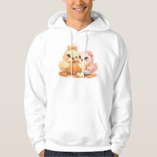 Adorable Halloween Birds Pumpkin Hoodie