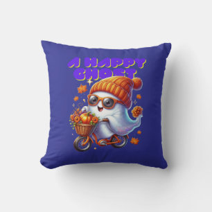 Adorable Halloween Ghost Milk Tea Pillow