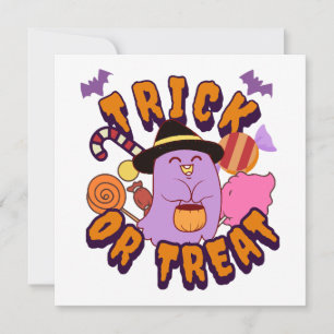 Adorable Halloween Ghost Trick or Treat
