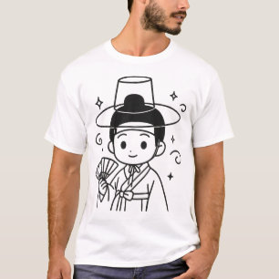 Adorable Hanbok Boy  – Korean Culture Gift T-Shirt