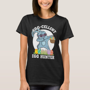 Adorable Happy Easter Tee Dabbing Rabbit Egg Hunte