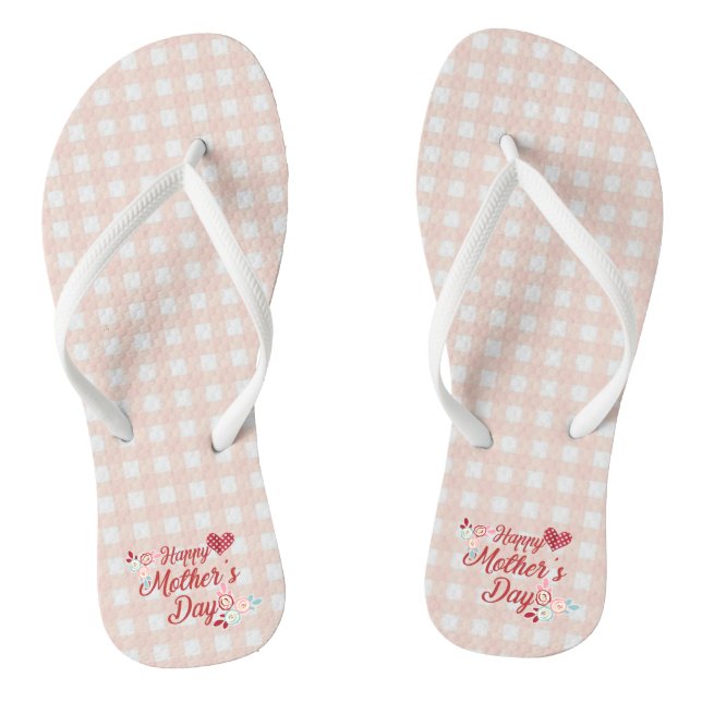 Adorable Happy Mother's Day | Flip Flops (Footbed)
