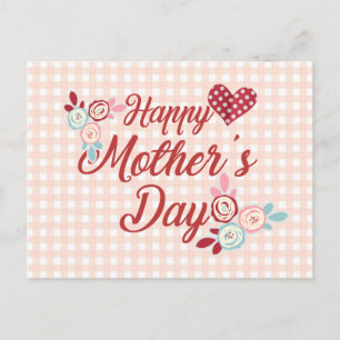 Adorable Happy Mother's Day Postcard