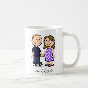 Adorable He & She Coffee Mug