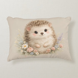 Adorable Hedgehog European Garden Decorative Cushion