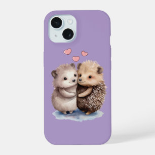 Adorable Hedgehog iPhone 15 Case